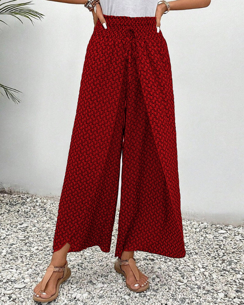 Sapphira | Geometrik Desenli Kadın Pantolonu