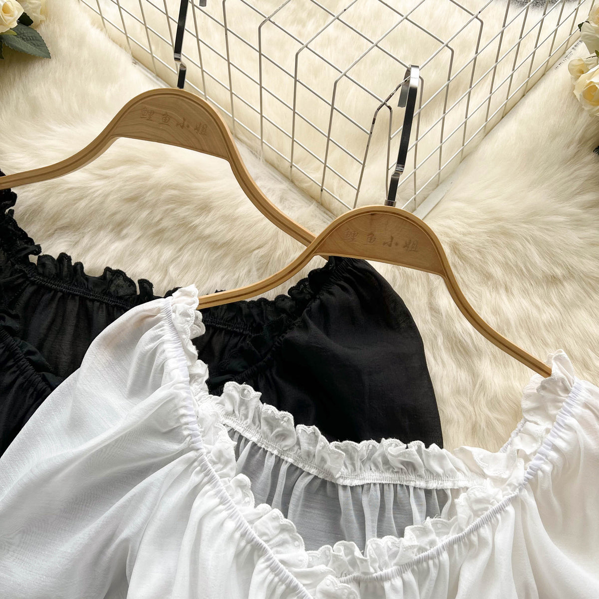 Midriff Şeffaf Bluz
