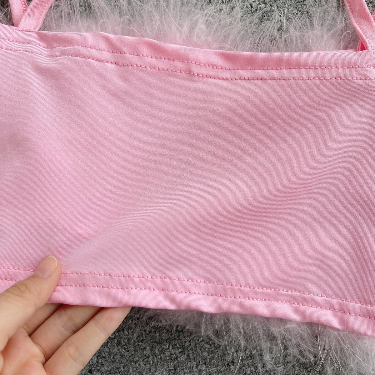 Puffy Crop Şık Bluz