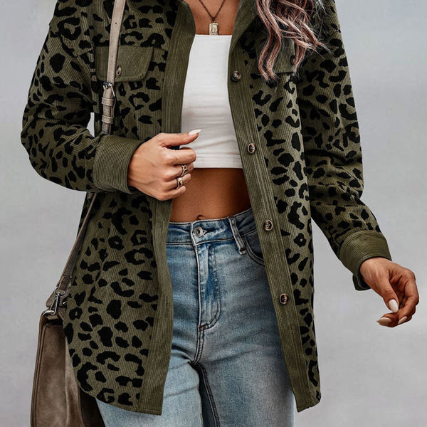 Maddy - Leopar Desenli Ceket