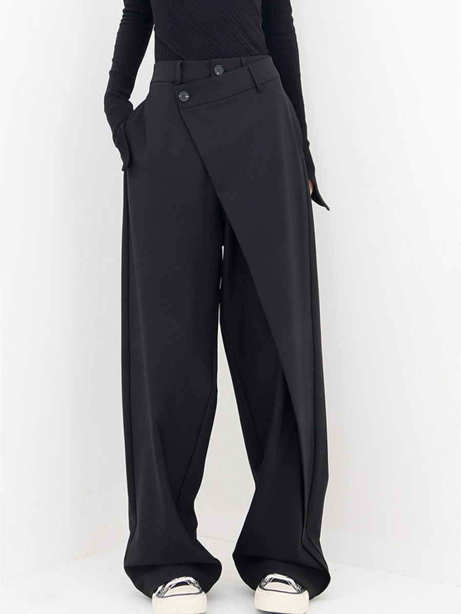 Anna | Asimetrik Baggy Pantolon