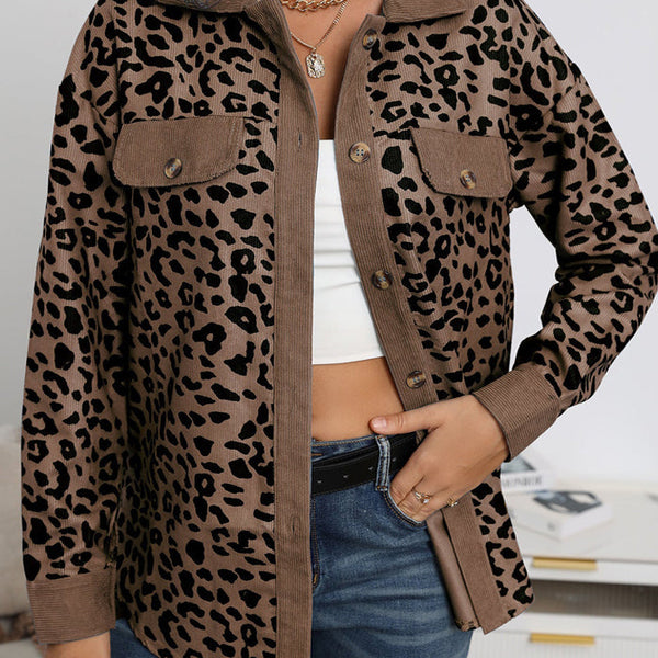 Maddy - Leopar Desenli Ceket