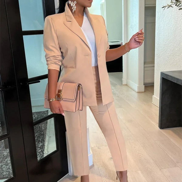 Celeste | Şık Blazer-Pantolon Takımı