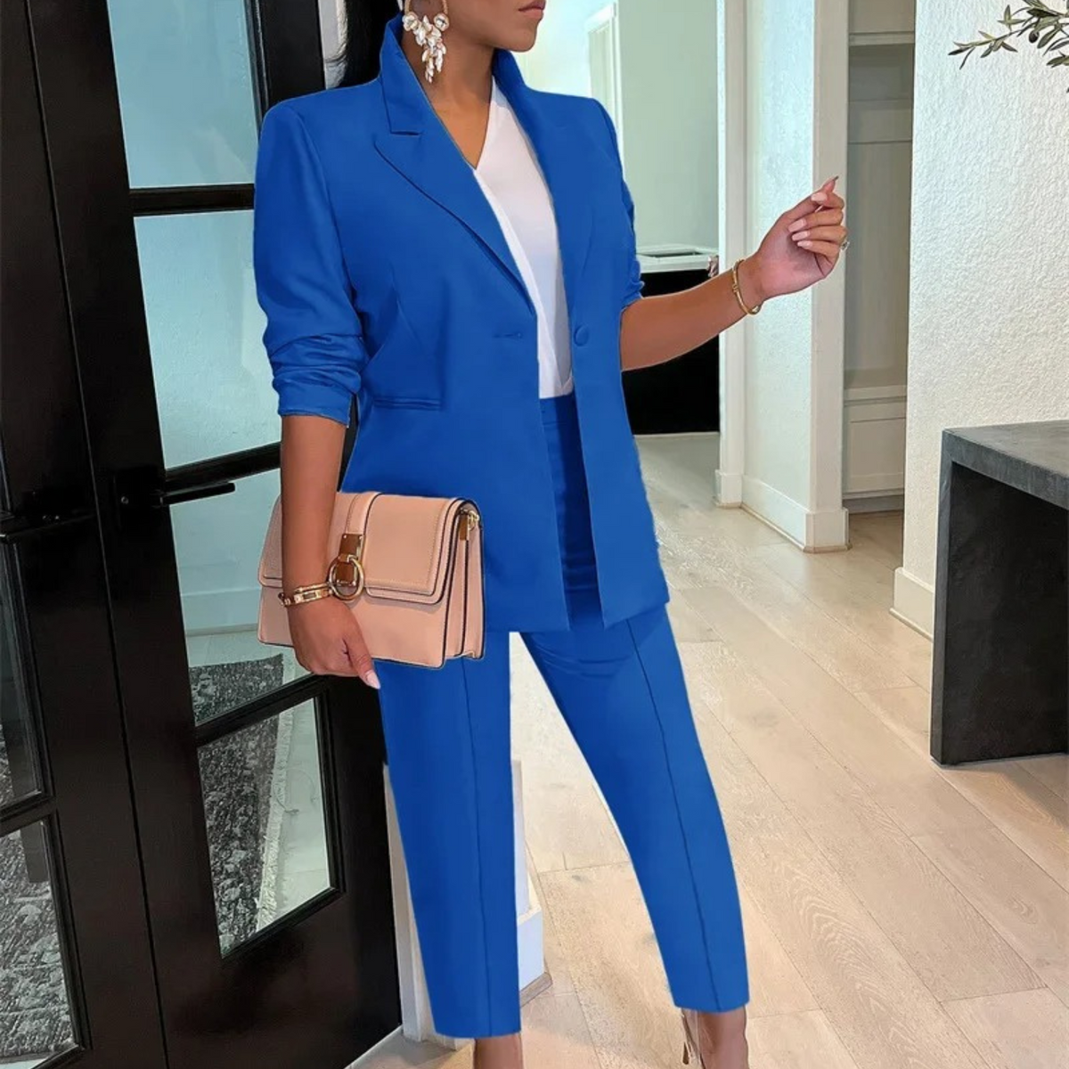 Celeste | Şık Blazer-Pantolon Takımı