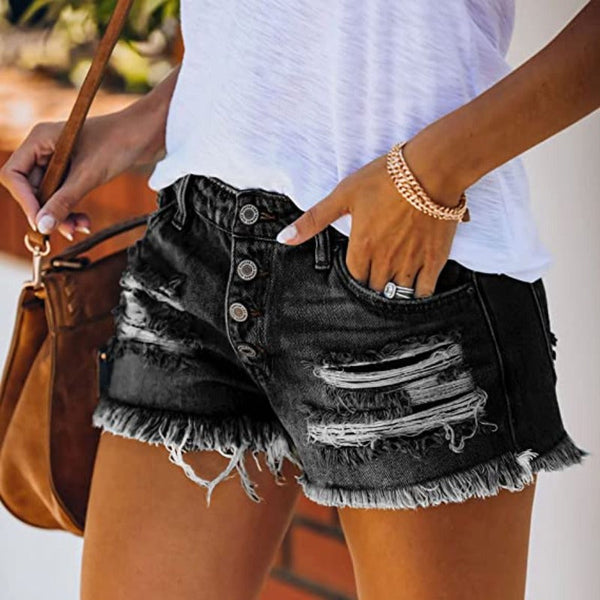 Amaya - Şık Denim Şort