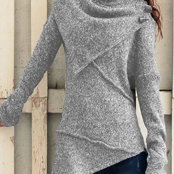 ALINES - Kış için Sıcak Uzun Kollu Sweatshirt