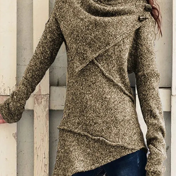 ALINES - Kış için Sıcak Uzun Kollu Sweatshirt