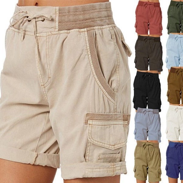 Victoria Yüksek Bel Rahat Short