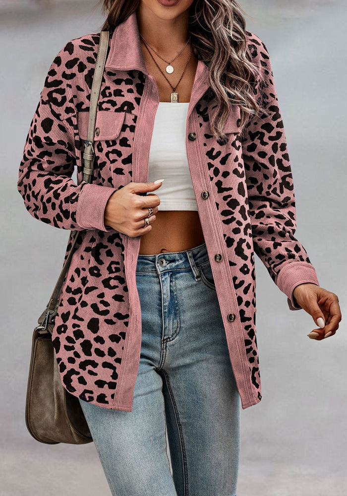 Maddy - Leopar Desenli Ceket