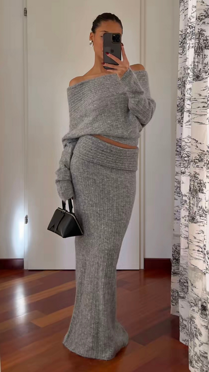 Viktoria™ - Örgü İkili Set