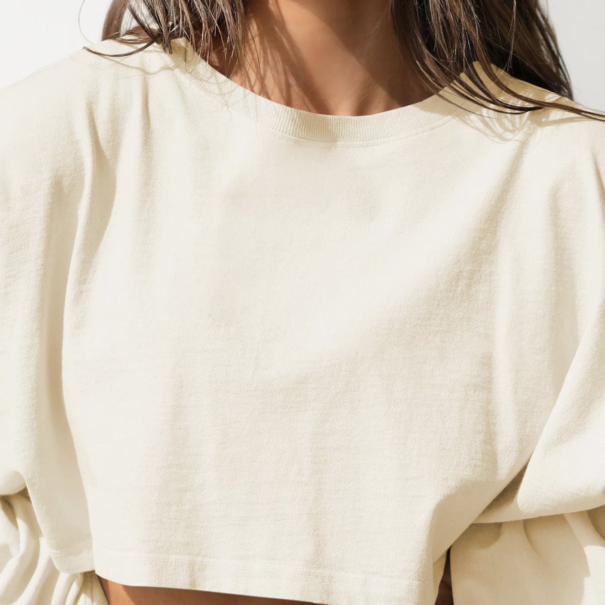 Wenia Crop Oversiz Sweatshirt