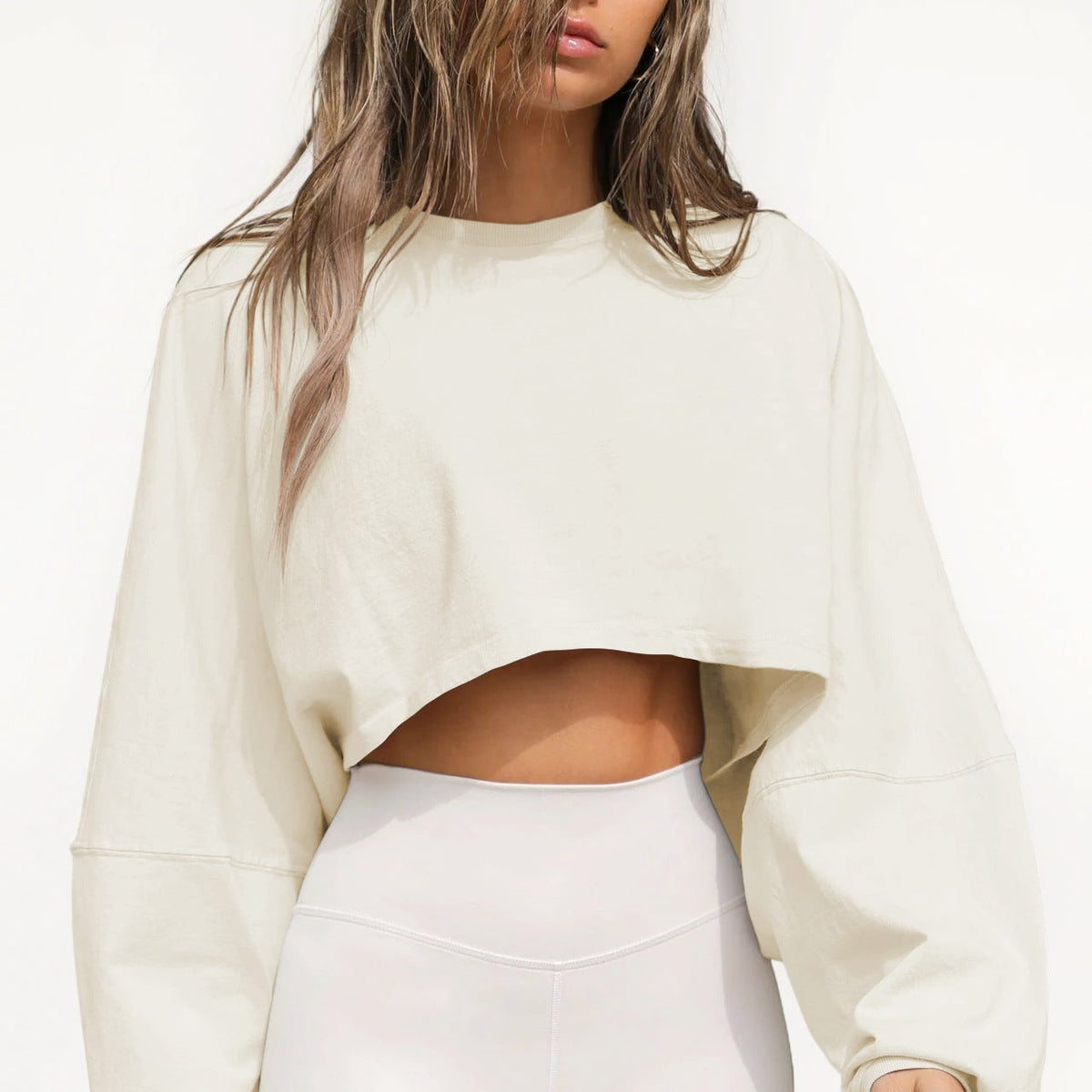 Wenia Crop Oversiz Sweatshirt
