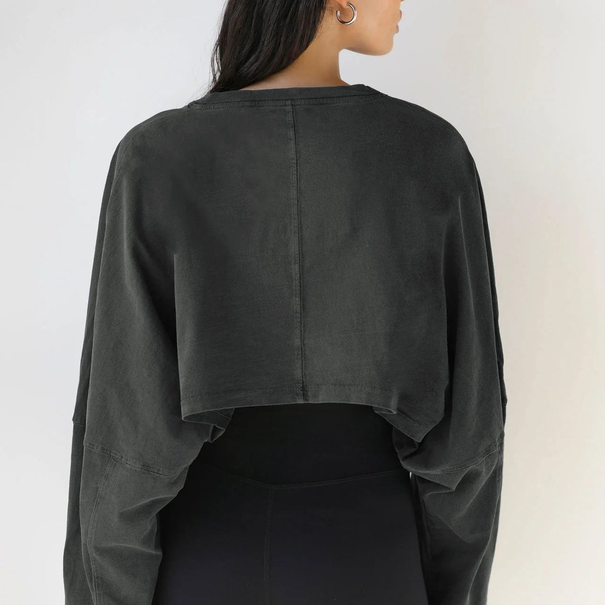 Wenia Crop Oversiz Sweatshirt