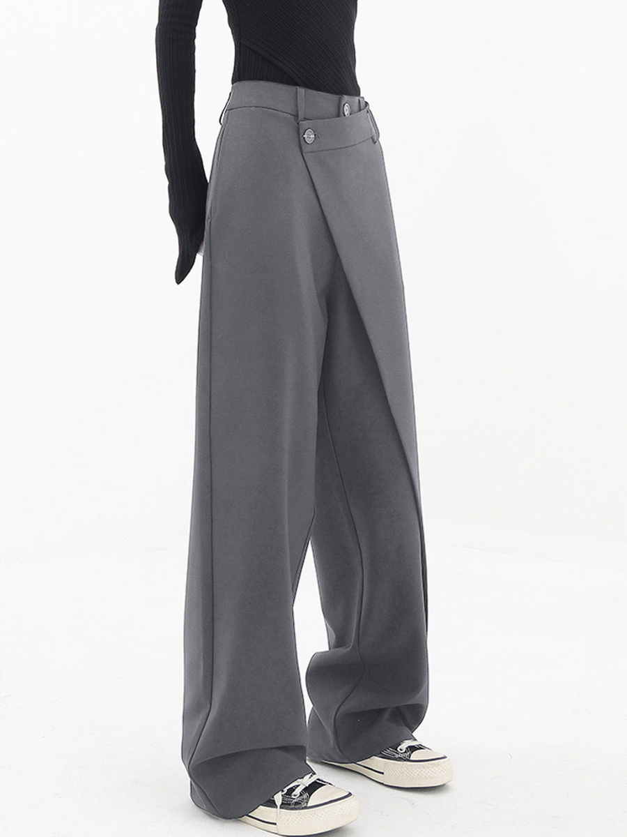 Anna | Asimetrik Baggy Pantolon