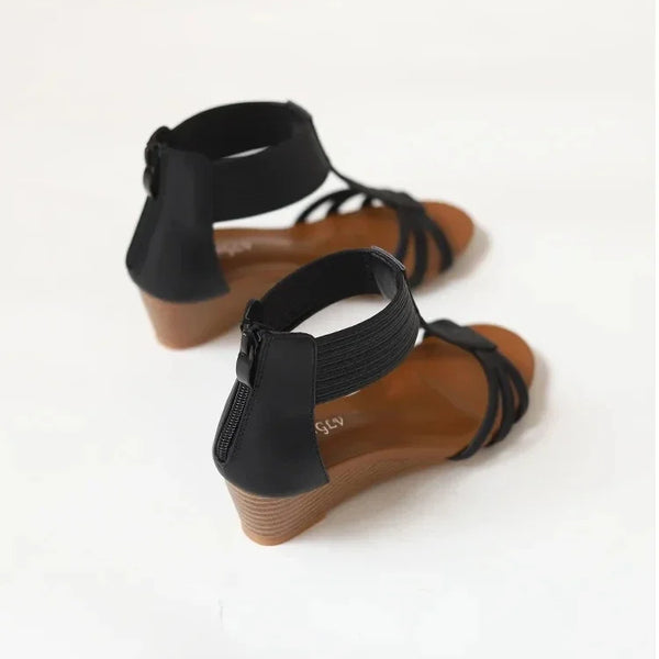 TM231 KADIN TOPUKLU SANDALET