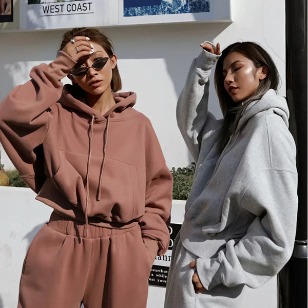 Alana | Kadınlar için Rahat Kış Sweatseti
