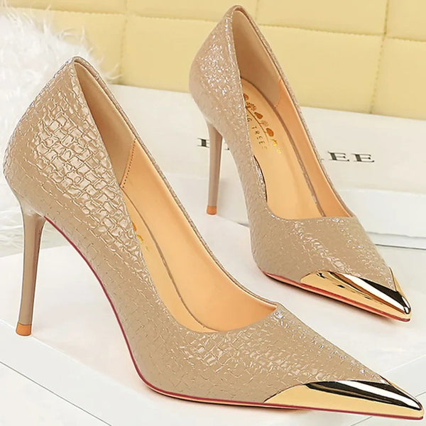 PUMPS237 KADIN TOPUKLU AYAKKABI