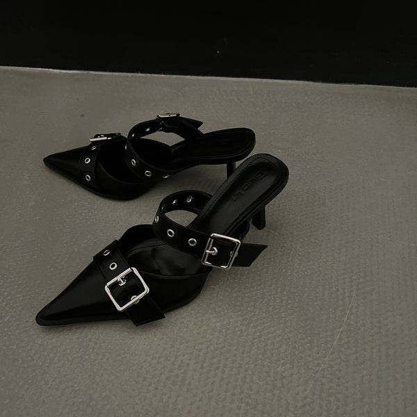 BELT235 TOPUKLU KADIN SANDALET