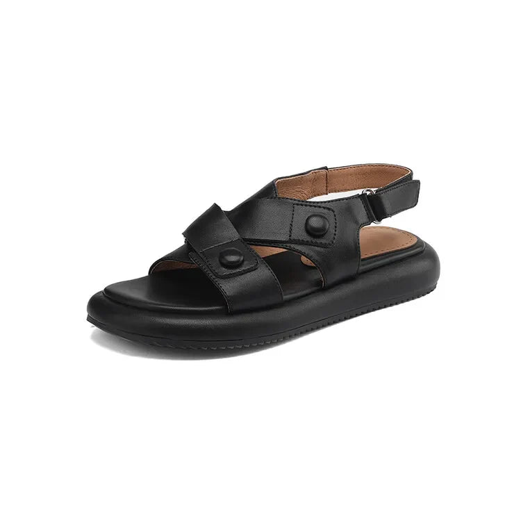 PY418 KADIN TOPUKLU SANDALET