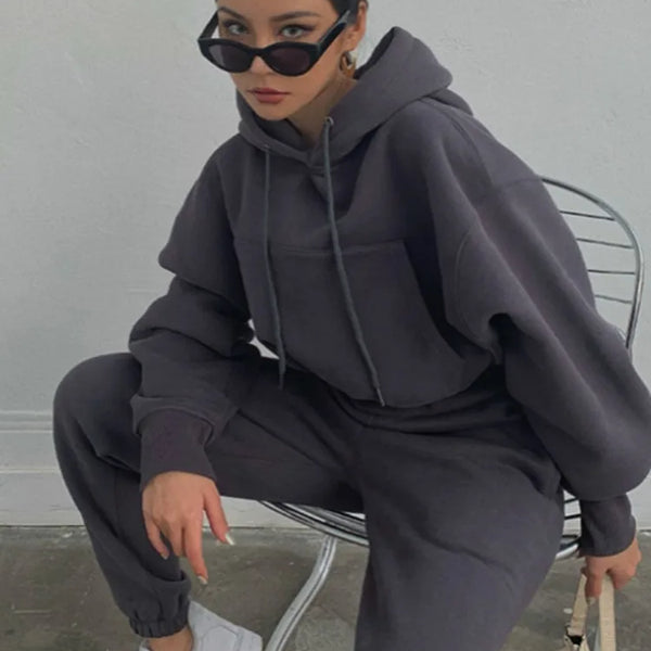 Alana | Kadınlar için Rahat Kış Sweatseti