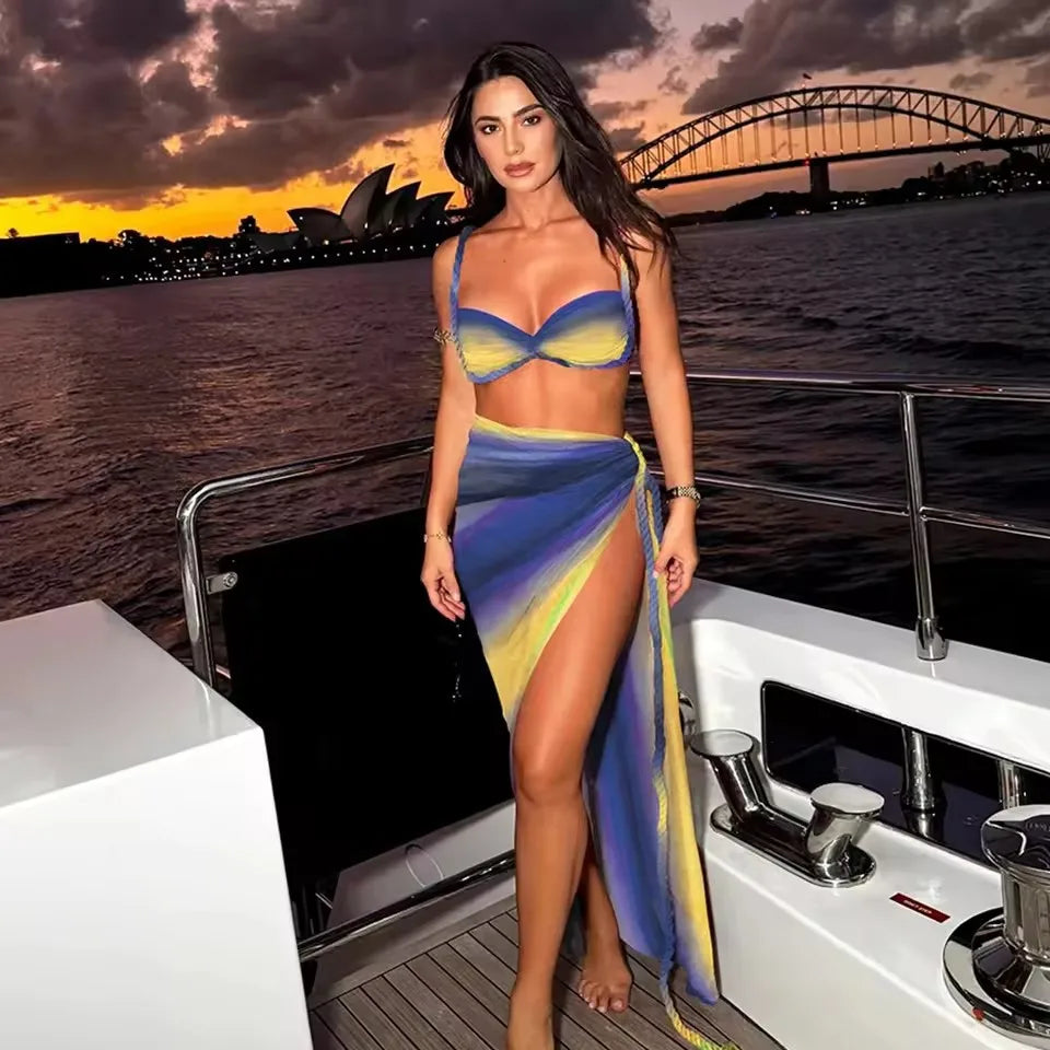 Tropikal Bikini Seti