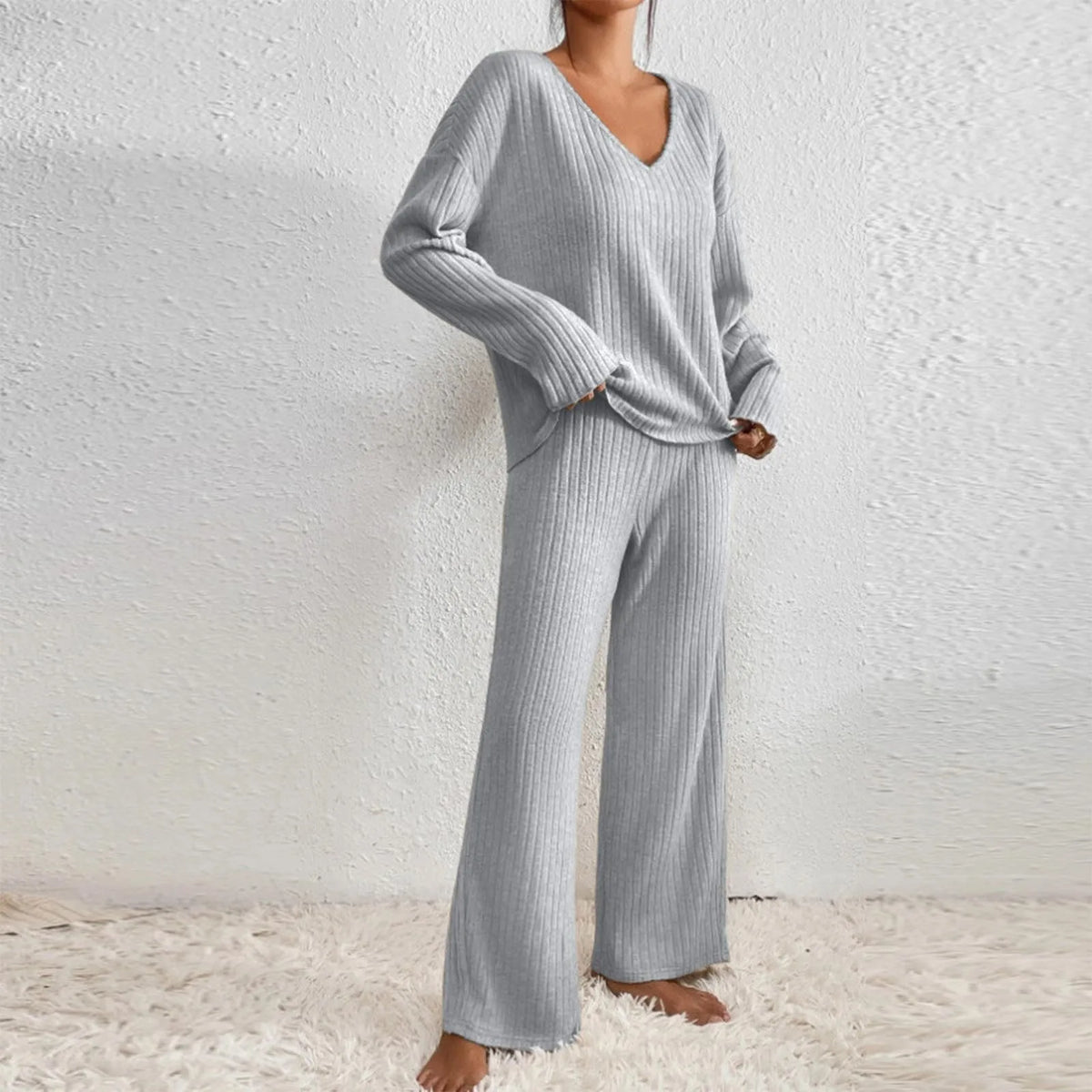 Jane™ - Örgü İki Parça Set