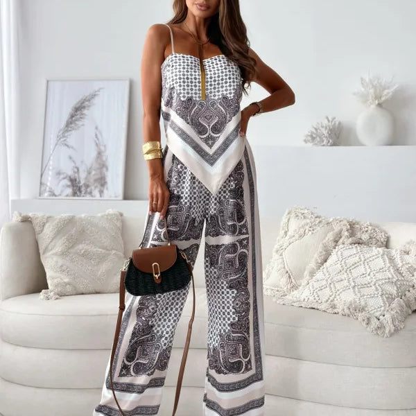 Lola | Off-Shoulder Set Kadın – Üst & Pantolon
