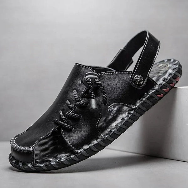 ERKEK MYK74 DERİ SANDALET