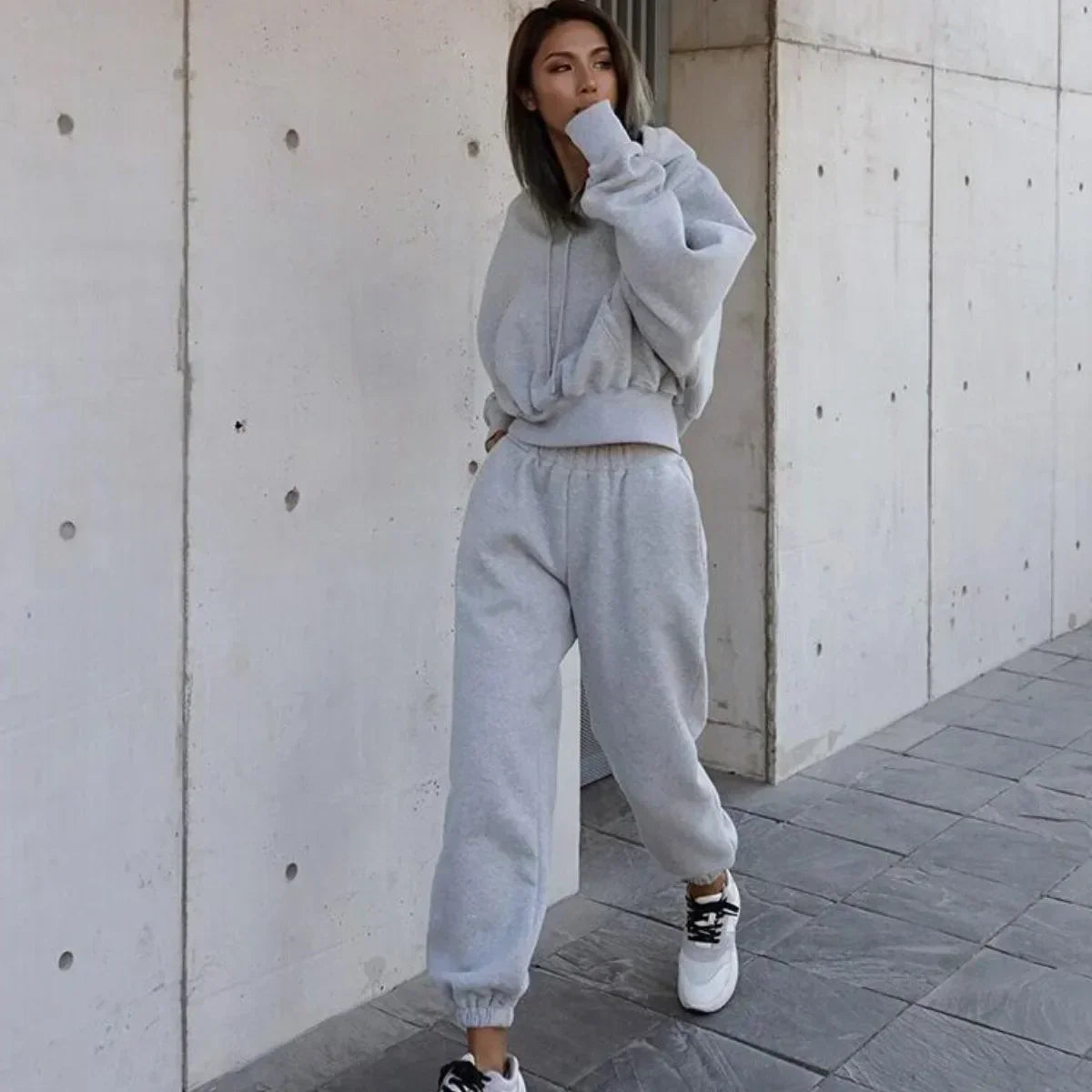 Alana | Kadınlar için Rahat Kış Sweatseti