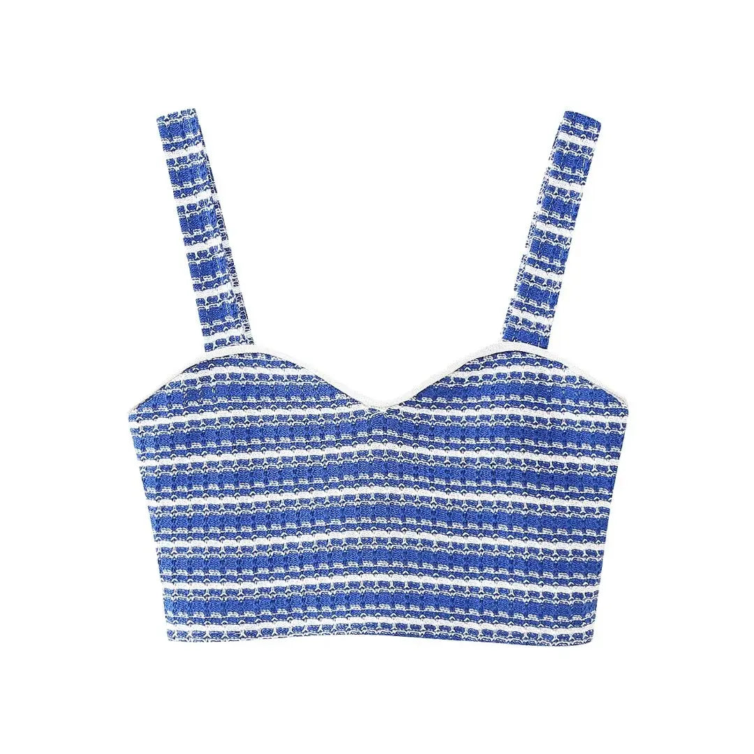 Mila | Triko Set: Çizgili Üst ve Şort