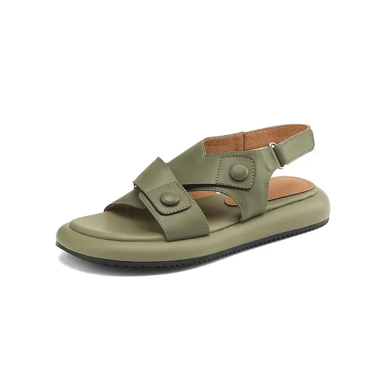 PY418 KADIN TOPUKLU SANDALET