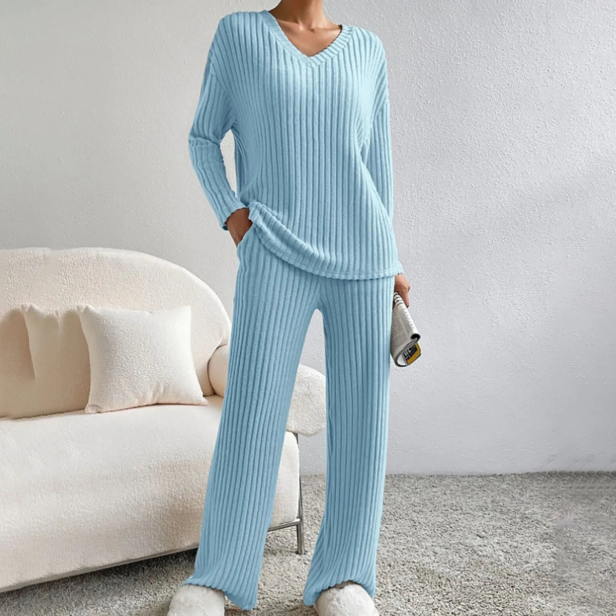Jane™ - Örgü İki Parça Set