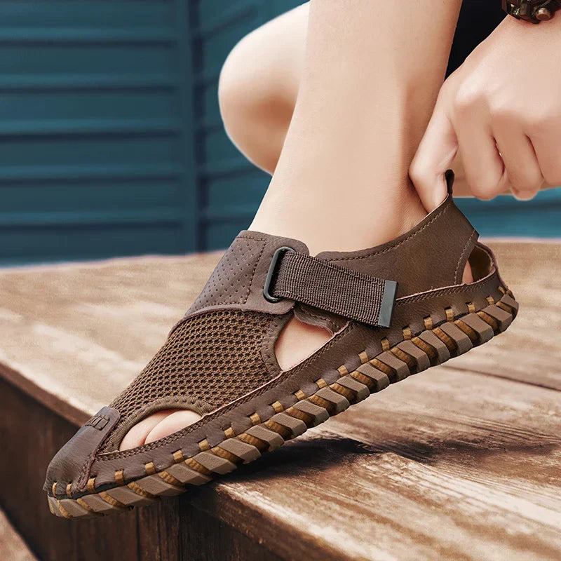 ERKEK TARZ YAZ SANDALET 161