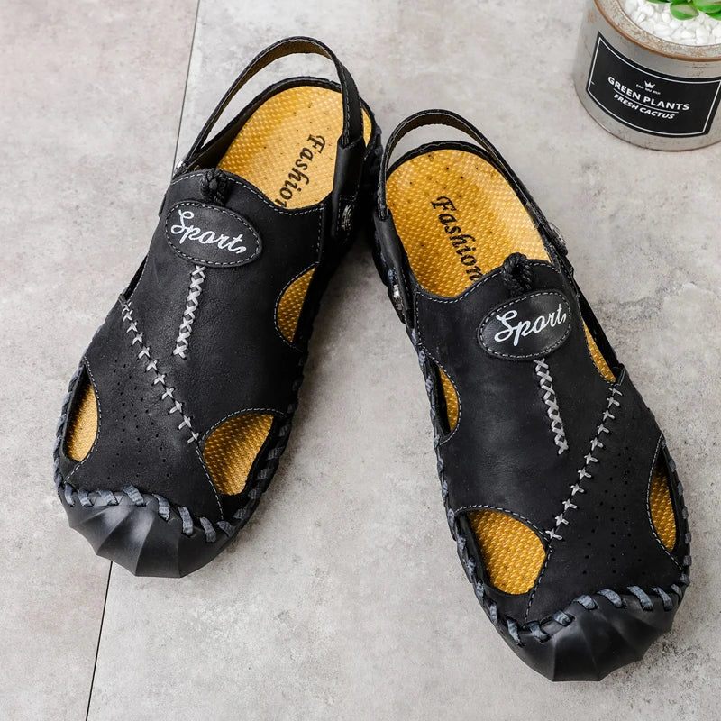 ERKEK MYK72 EL YAPIMI SANDALET