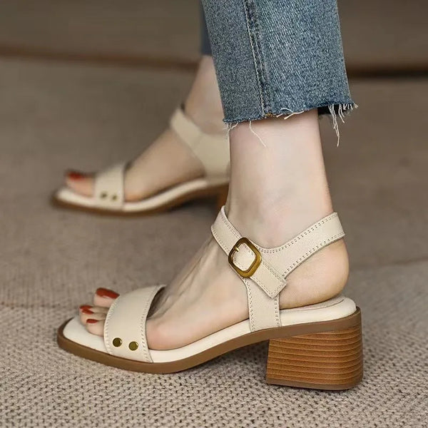 HEELS239 KADIN TOPUKLU SANDALET