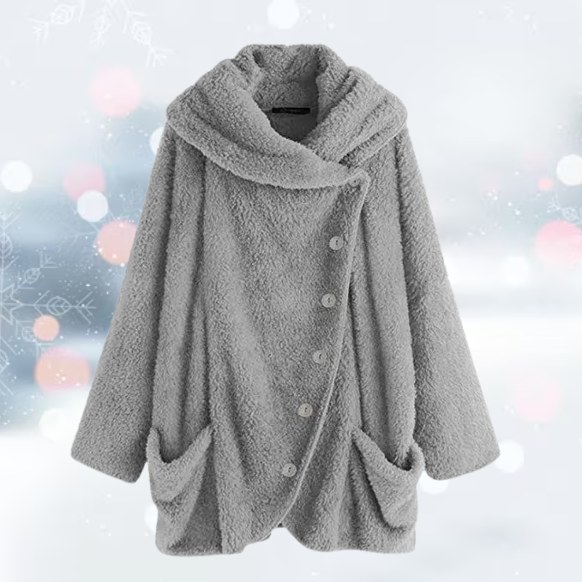Bralynne | Kadınlar için Kadife Peluş Ceket