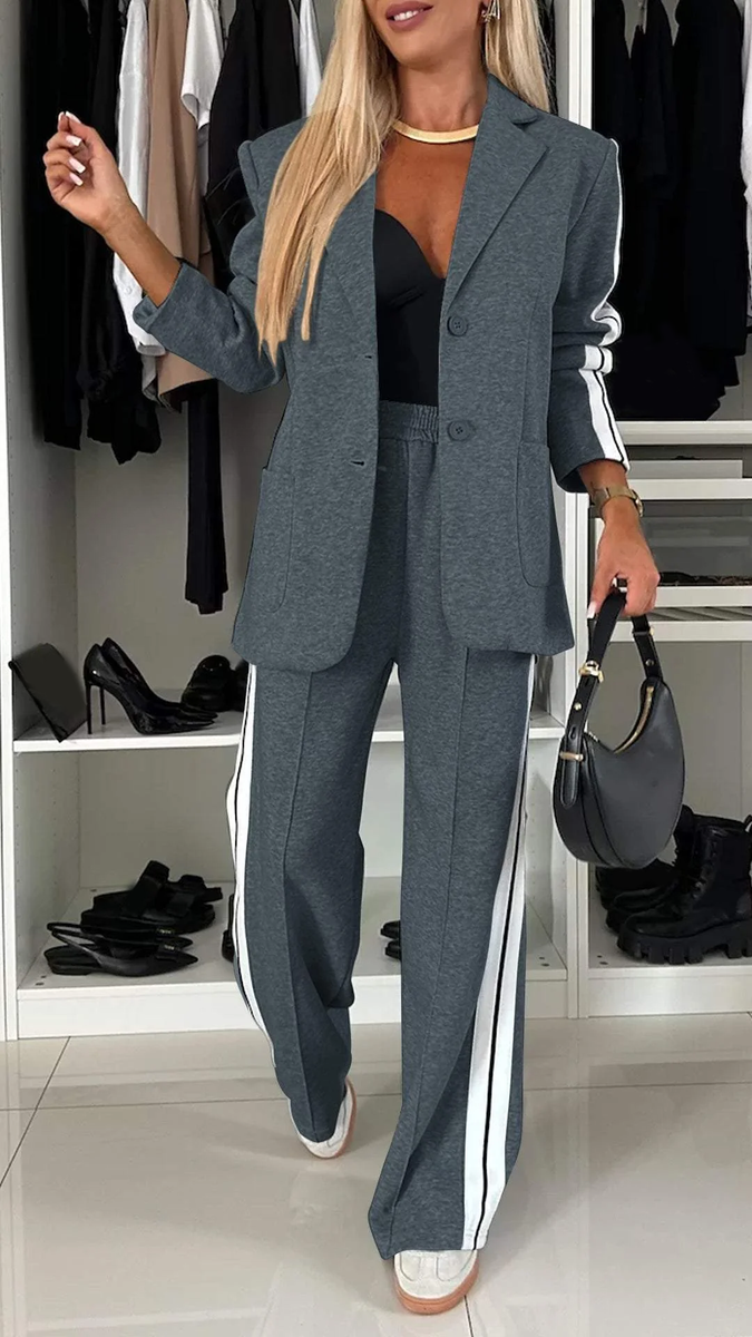 Katharina™ - Rahat Çizgili İkili Set