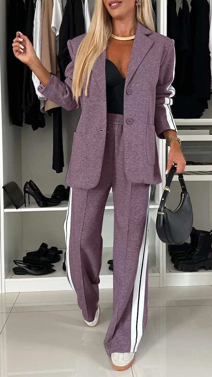 Katharina™ - Rahat Çizgili İkili Set