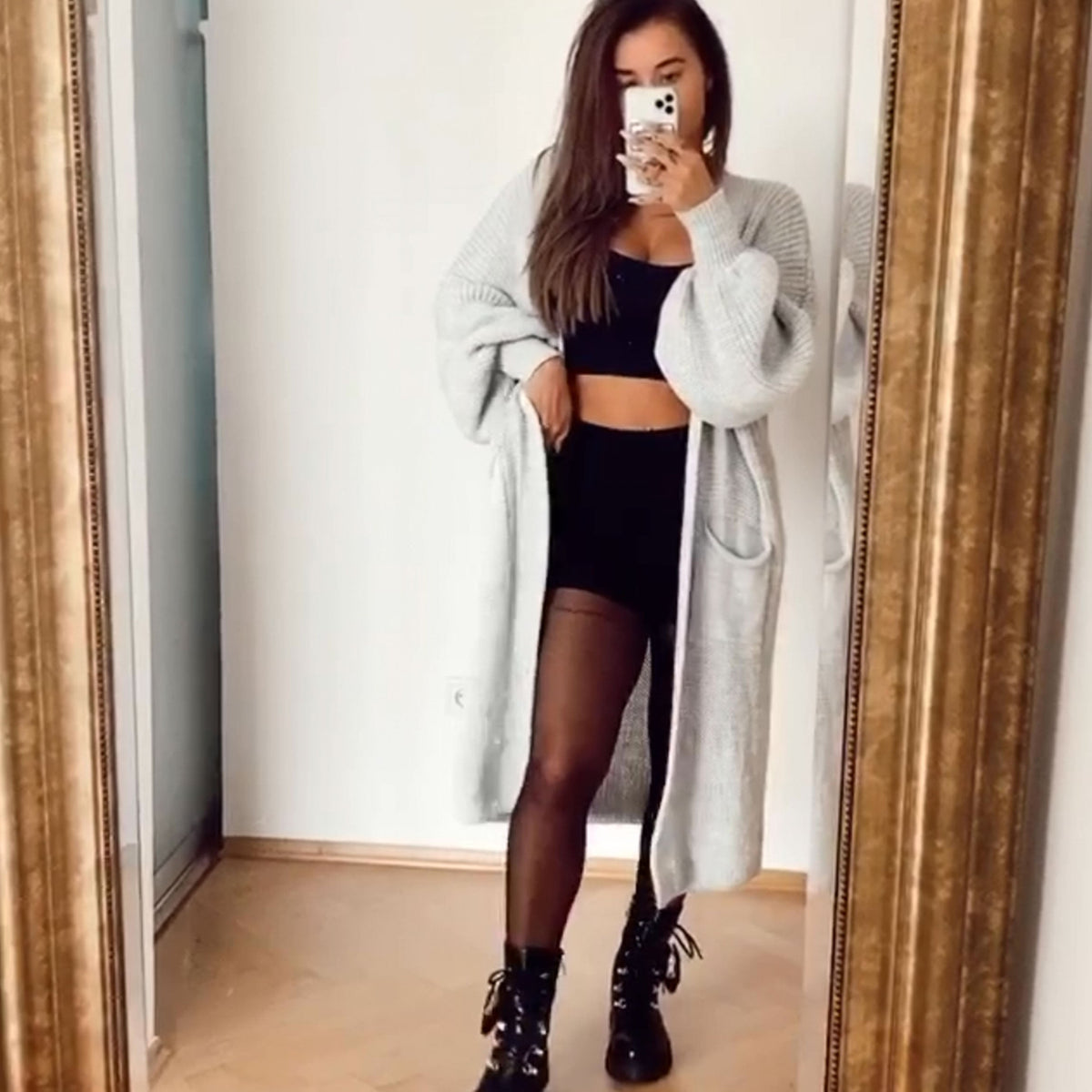 Leilani uzun gri