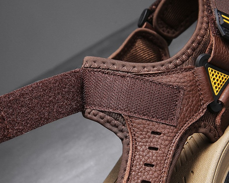 ERKEK DERİ SANDALET 109