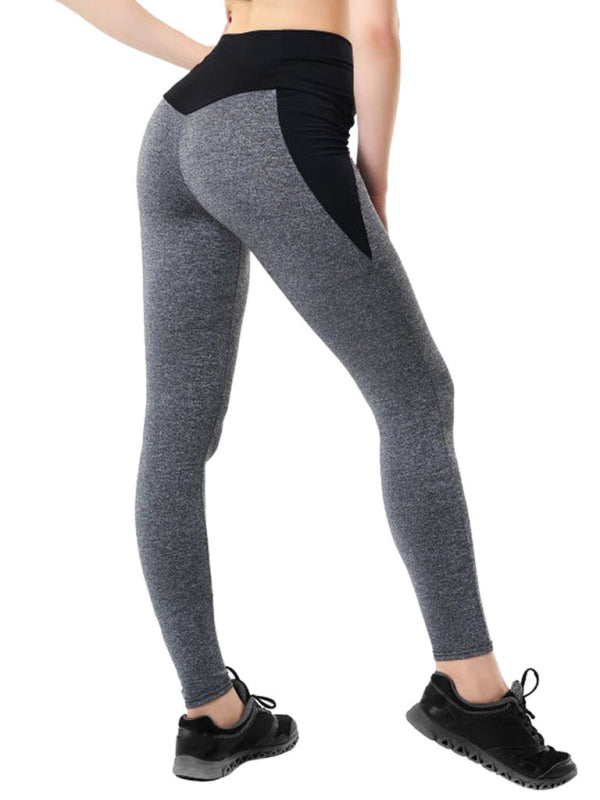 Kadın Dikişli Jogging Pantolon, Kalça Yükseltici, Yüksek Bel, Yoga Pantolonu