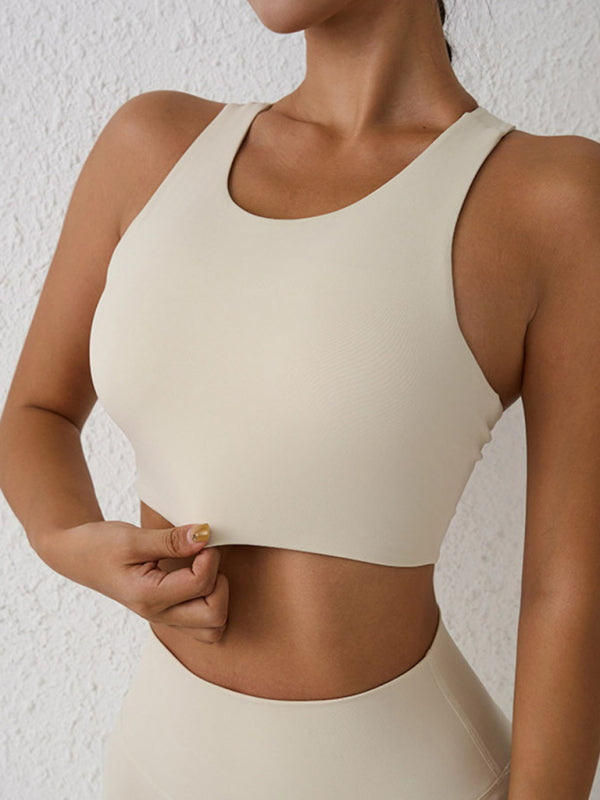 Yeni Spor Sütyeni, Güzel Sırt Tasarımı, Darbe Emici, Yoga, Koşu, Yüksek Yoğunluklu Spor Yeleği