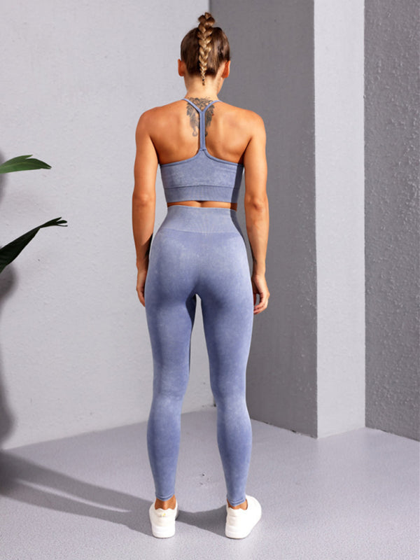 Yeni çok renkli dar yoga spor pantolonları
