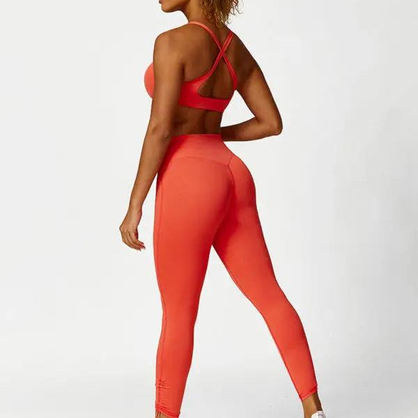 Yeni Kordonlu Yoga Pantolonu, Nefes Alabilir, Düz Renk, Koşu Pantolonu