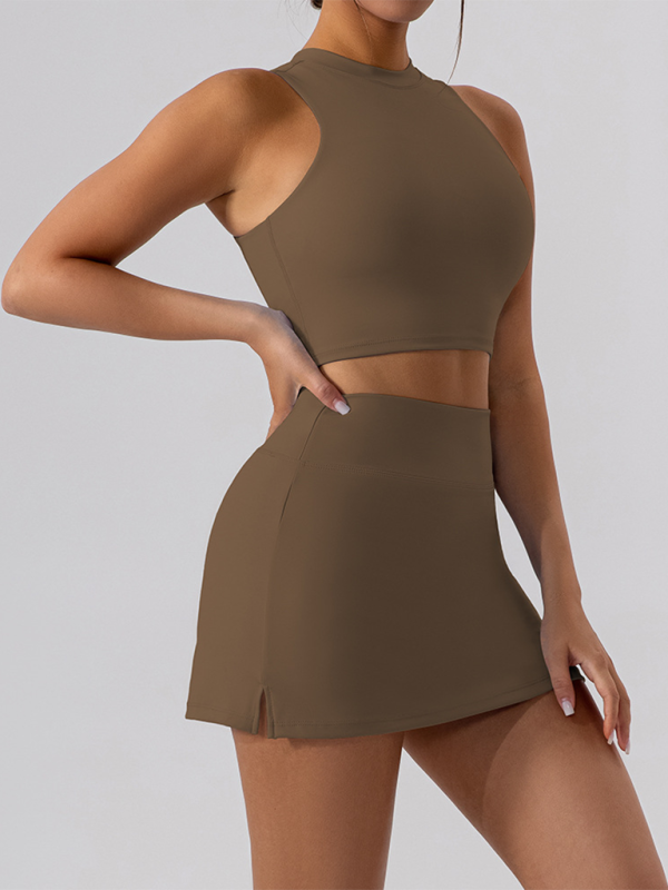 Hüftrock Anzug Yelek Slim Fit Spor Günlük Anzug