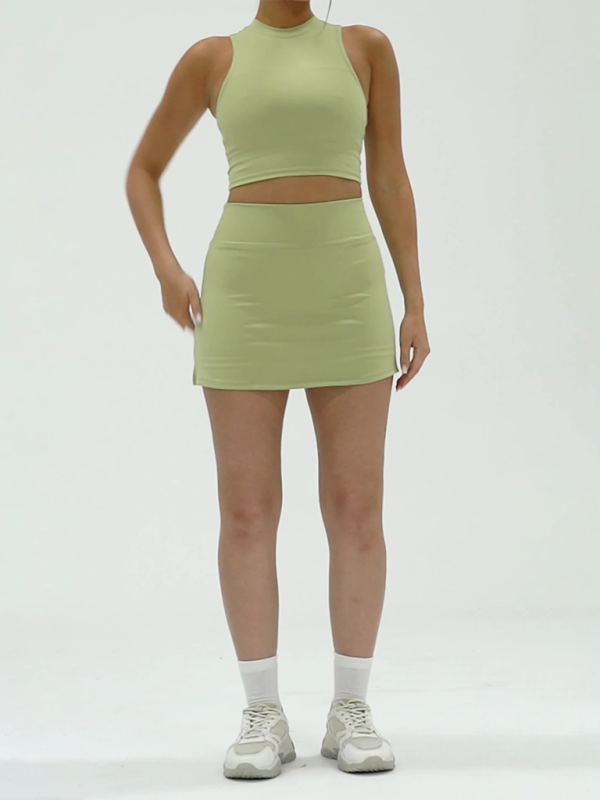Hüftrock Anzug Yelek Slim Fit Spor Günlük Anzug