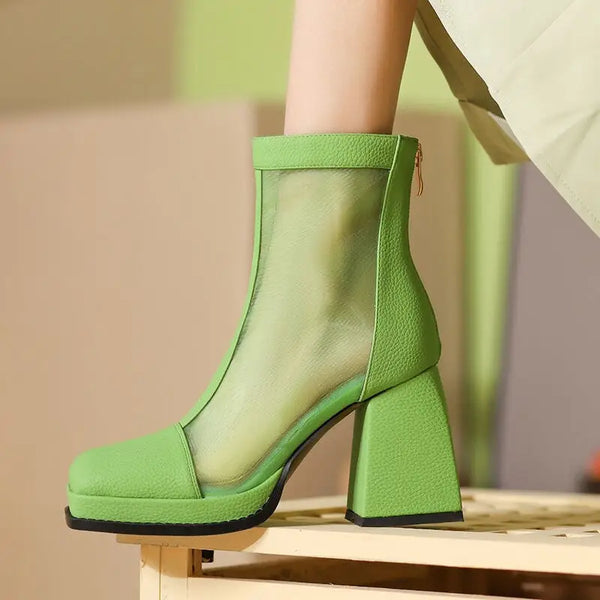 KADIN TARZ TOPUKLU AYAKKABI 206