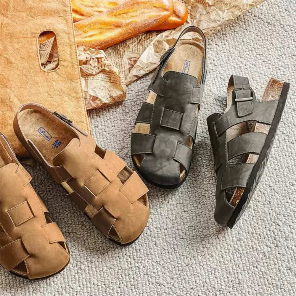 ERKEK TARZ YAZ SANDALET 323