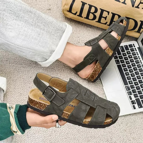 ERKEK TARZ YAZ SANDALET 323