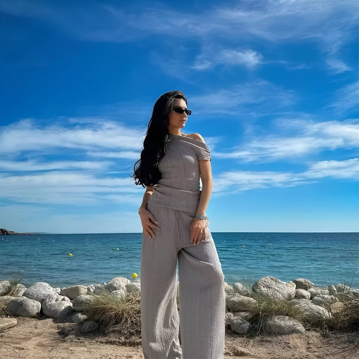 Elena | Modern Rahat Pantolon Seti